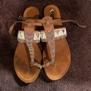 Vince Camuto Beaded Sandals